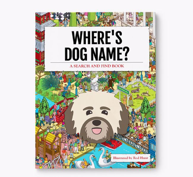 Personalized Where's {dogsName} Book